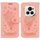 Custodia per telefono in pelle goffrata Butterfly Rose per Honor Magic6 Pro (rosa) Custodia per telefono in pelle goffrata Butterfly Rose per Honor Magic6 Pro (rosa)