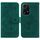 Custodia per telefono in pelle goffrata con motivo a farfalla rosa per Honor 200 Lite (verde) Custodia per telefono in pelle goffrata con motivo a farfalla rosa per Honor 200 Lite (verde)