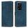 Custodia per telefono in pelle con motivo a strisce Global Skin Feel per Honor 200 Lite con cordino (blu) Custodia per telefono in pelle con motivo a strisce Global Skin Feel per Honor 200 Lite con cordino (blu)