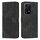 Custodia per telefono in pelle con motivo a strisce Global Skin Feel per Honor 200 Lite con cordino (nero) Custodia per telefono in pelle con motivo a strisce Global Skin Feel per Honor 200 Lite con cordino (nero)