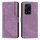 Custodia per telefono in pelle con motivo a strisce Global Skin Feel per Honor 200 Lite con cordino (viola) Custodia per telefono in pelle con motivo a strisce Global Skin Feel per Honor 200 Lite con cordino (viola)
