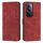 Per OPPO Reno12 Pro Custodia per telefono in pelle con motivo a strisce Global Skin Feel e cordino lungo (rosso) Per OPPO Reno12 Pro Custodia per telefono in pelle con motivo a strisce Global Skin Feel e cordino lungo (rosso)