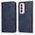 Per OPPO Reno12 5G Global Classic Custodia in pelle flip con texture di vitello (blu) Per OPPO Reno12 5G Global Classic Custodia in pelle flip con texture di vitello (blu)