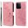 Custodia in pelle con stampa a fiori a sette petali per Honor Play 60 Plus (oro rosa) Custodia in pelle con stampa a fiori a sette petali per Honor Play 60 Plus (oro rosa)