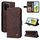 Custodia in pelle con bottoni in metallo per Honor Play 60 Plus Skin Feel Life Tree (marrone) Custodia in pelle con bottoni in metallo per Honor Play 60 Plus Skin Feel Life Tree (marrone)