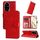 Custodia per telefono in pelle girasole goffrata per Honor 200 Pro (rossa) Custodia per telefono in pelle girasole goffrata per Honor 200 Pro (rossa)