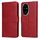Custodia per telefono in pelle con texture di vitello classica per Honor 200 Pro (rosso) Custodia per telefono in pelle con texture di vitello classica per Honor 200 Pro (rosso)