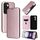 Per OPPO Reno12 5G Custodia per cellulare in pelle con texture globale in fibra di carbonio (rosa) Per OPPO Reno12 5G Custodia per cellulare in pelle con texture globale in fibra di carbonio (rosa)