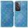Per OPPO Reno12 Pro 5G Custodia per telefono in pelle con fibbia magnetica colorata globale (blu) Per OPPO Reno12 Pro 5G Custodia per telefono in pelle con fibbia magnetica colorata globale (blu)