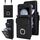 Per Samsung Galaxy Z Flip6 Custodia per telefono con slot per schede RFID Litchi Texture con supporto ad anello (nero) Per Samsung Galaxy Z Flip6 Custodia per telefono con slot per schede RFID Litchi Texture con supporto ad anello (nero)
