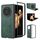 Custodia per telefono in PU con texture Lichi Dual Color For Honor Magic V3 (verde) Custodia per telefono in PU con texture Lichi Dual Color For Honor Magic V3 (verde)