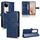 Custodia per telefono in pelle con texture a nido d'ape per vivo S19 (blu) Custodia per telefono in pelle con texture a nido d'ape per vivo S19 (blu)