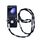 Per Samsung Galaxy Z Flip6 Impression Camelia Custodia protettiva per telefono con cordino lungo (Nero)