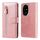 Per Honor 200 Pro Custodia per cellulare in pelle con cerniera alla moda con texture di vitello (oro rosa) Per Honor 200 Pro Custodia per cellulare in pelle con cerniera alla moda con texture di vitello (oro rosa)