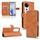 Custodia per telefono in pelle con vibrazione magnetica Skin Feel per vivo S19 Pro / V40 (marrone) Custodia per telefono in pelle con vibrazione magnetica Skin Feel per vivo S19 Pro / V40 (marrone)