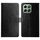 Custodia per telefono in pelle a forma di Y per Honor X6b (nera)