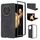 Custodia per telefono in pelle PU con bordo nero per Honor Magic V3 (nero) Custodia per telefono in pelle PU con bordo nero per Honor Magic V3 (nero)
