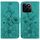 Custodia per telefono in pelle goffrata Lily per Honor Play 60 Plus (verde) Custodia per telefono in pelle goffrata Lily per Honor Play 60 Plus (verde)