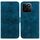 Custodia per telefono in pelle goffrata Lily per Honor Play 60 Plus (blu scuro) Custodia per telefono in pelle goffrata Lily per Honor Play 60 Plus (blu scuro)