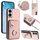 Per Honor X7b / Play 8T 5G Custodia per telefono con anello porta carte organo con cordino lungo (rosa) Per Honor X7b / Play 8T 5G Custodia per telefono con anello porta carte organo con cordino lungo (rosa)