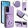 Per Honor 200 Lite 5G Global Organ Card Bag Ring Holder Custodia per telefono con cordino lungo (viola) Per Honor 200 Lite 5G Global Organ Card Bag Ring Holder Custodia per telefono con cordino lungo (viola)
