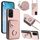 Per Honor 200 Lite 5G Global Organ Card Bag Ring Holder Custodia per telefono con cordino lungo (rosa) Per Honor 200 Lite 5G Global Organ Card Bag Ring Holder Custodia per telefono con cordino lungo (rosa)