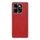 Per vivo Y200 Custodia per telefono in pelle PU con bordo argentato e texture incrociata (rossa)