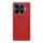 Per vivo Y200 GT Custodia per telefono in pelle PU con bordo argentato e texture incrociata (rosso)