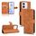 Custodia in pelle magnetica con chiusura magnetica per Honor X60i 5G (marrone) Custodia in pelle magnetica con chiusura magnetica per Honor X60i 5G (marrone)