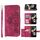 Custodia a portafoglio in pelle per Samsung Galaxy Z Fold6 Skin Feel con fiori in rilievo (vino rosso) Custodia a portafoglio in pelle per Samsung Galaxy Z Fold6 Skin Feel con fiori in rilievo (vino rosso)