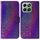 Per Honor X6b Custodia per telefono in pelle con fibbia magnetica colorata (viola) Per Honor X6b Custodia per telefono in pelle con fibbia magnetica colorata (viola)