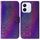 Per Honor X60i Custodia per telefono in pelle con fibbia magnetica colorata (viola) Per Honor X60i Custodia per telefono in pelle con fibbia magnetica colorata (viola)