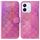 Per Honor X60i Custodia per telefono in pelle con fibbia magnetica colorata (rosa) Per Honor X60i Custodia per telefono in pelle con fibbia magnetica colorata (rosa)
