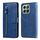 Custodia per telefono in pelle con cerniera e texture di vitello alla moda per Honor X6b (blu) Custodia per telefono in pelle con cerniera e texture di vitello alla moda per Honor X6b (blu)