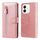 Custodia per telefono in pelle con cerniera e texture di vitello alla moda per Honor X60i (oro rosa) Custodia per telefono in pelle con cerniera e texture di vitello alla moda per Honor X60i (oro rosa)