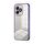 Per Honor X60i Custodia per telefono con foro sottile e placcatura trasparente (viola)