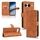 Custodia per telefono in pelle con vibrazione magnetica Skin Feel per OnePlus Nord 4 5G (marrone) Custodia per telefono in pelle con vibrazione magnetica Skin Feel per OnePlus Nord 4 5G (marrone)