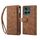 Per Motorola Edge 50 5G Global ESEBLE Retro Frosted RFID Custodia in pelle per telefono (marrone) Per Motorola Edge 50 5G Global ESEBLE Retro Frosted RFID Custodia in pelle per telefono (marrone)