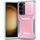 Per Samsung Galaxy S23+ 5G Custodia per cellulare scorrevole Camshield (rosa + grigio verde) Per Samsung Galaxy S23+ 5G Custodia per cellulare scorrevole Camshield (rosa + grigio verde)