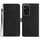 Custodia in pelle con motivo in rilievo floreale per Honor 200 Lite (nero) Custodia in pelle con motivo in rilievo floreale per Honor 200 Lite (nero)