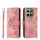 Custodia in pelle per telefono con portafoglio in rilievo con fiori per Honor X6b (rosa) Custodia in pelle per telefono con portafoglio in rilievo con fiori per Honor X6b (rosa)