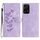 Per Honor 200 Lite Custodia in pelle con motivo a farfalla e fiore globale (viola) Per Honor 200 Lite Custodia in pelle con motivo a farfalla e fiore globale (viola)