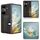 Custodia per telefono con slot per schede con texture litchi per Honor Magic Vs3 (nera) Custodia per telefono con slot per schede con texture litchi per Honor Magic Vs3 (nera)