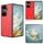 Custodia per telefono con retro in tessuto litchi For Honor Magic Vs3 (rosso) Custodia per telefono con retro in tessuto litchi For Honor Magic Vs3 (rosso)