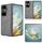 Custodia per telefono con cover posteriore in tessuto litchi per Honor Magic Vs3 (grigio) Custodia per telefono con cover posteriore in tessuto litchi per Honor Magic Vs3 (grigio)