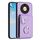 Per Honor X9b / Magic6 Lite Custodia per telefono in PU con supporto per anello e borsa per carte di organi (viola) Per Honor X9b / Magic6 Lite Custodia per telefono in PU con supporto per anello e borsa per carte di organi (viola)