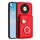 Per Honor X9b / Magic6 Lite Custodia per telefono PU con supporto per anello e borsa per carte di organi (rosso) Per Honor X9b / Magic6 Lite Custodia per telefono PU con supporto per anello e borsa per carte di organi (rosso)