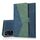 Custodia per telefono in pelle con cuciture bicolore per Honor 200 Lite Global (blu verde) Custodia per telefono in pelle con cuciture bicolore per Honor 200 Lite Global (blu verde)