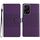 Custodia in pelle con effetto pelle in rilievo a diamante per Honor 200 Lite (viola) Custodia in pelle con effetto pelle in rilievo a diamante per Honor 200 Lite (viola)