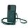 Per Honor 200 5G Rhombic Texture Card Bag RFID Custodia per telefono con cordino lungo (verde) Per Honor 200 5G Rhombic Texture Card Bag RFID Custodia per telefono con cordino lungo (verde)